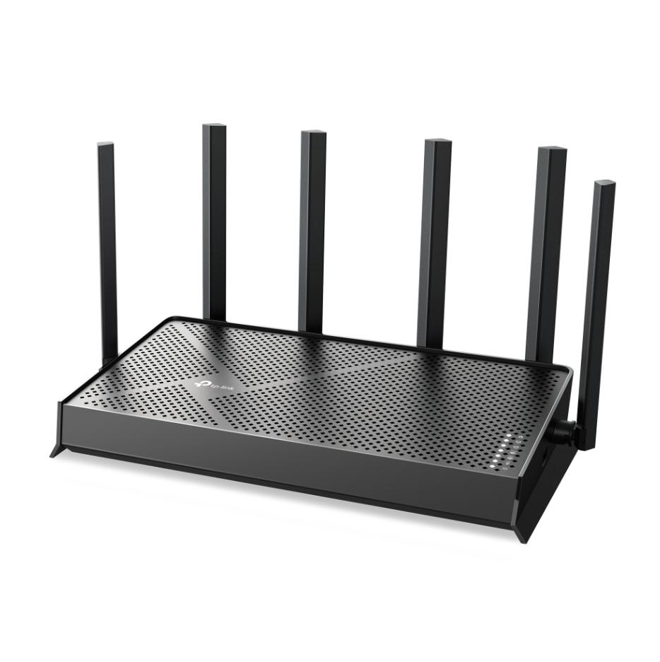 Router Wi-Fi 7 TP-Link Archer BE600 Ba băng tần 2,4GHz, 5GHz, 6GHz 1 Cổng 10 Gbps WAN/LAN + 4 Cổng 2.5 Gbps, 6 Ăng-ten ngoài, Tốc độ 9.7 Gbps