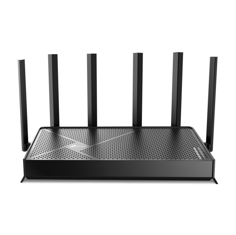 Router Wi-Fi 7 TP-Link Archer BE600 Ba băng tần 2,4GHz, 5GHz, 6GHz 1 Cổng 10 Gbps WAN/LAN + 4 Cổng 2.5 Gbps, 6 Ăng-ten ngoài, Tốc độ 9.7 Gbps