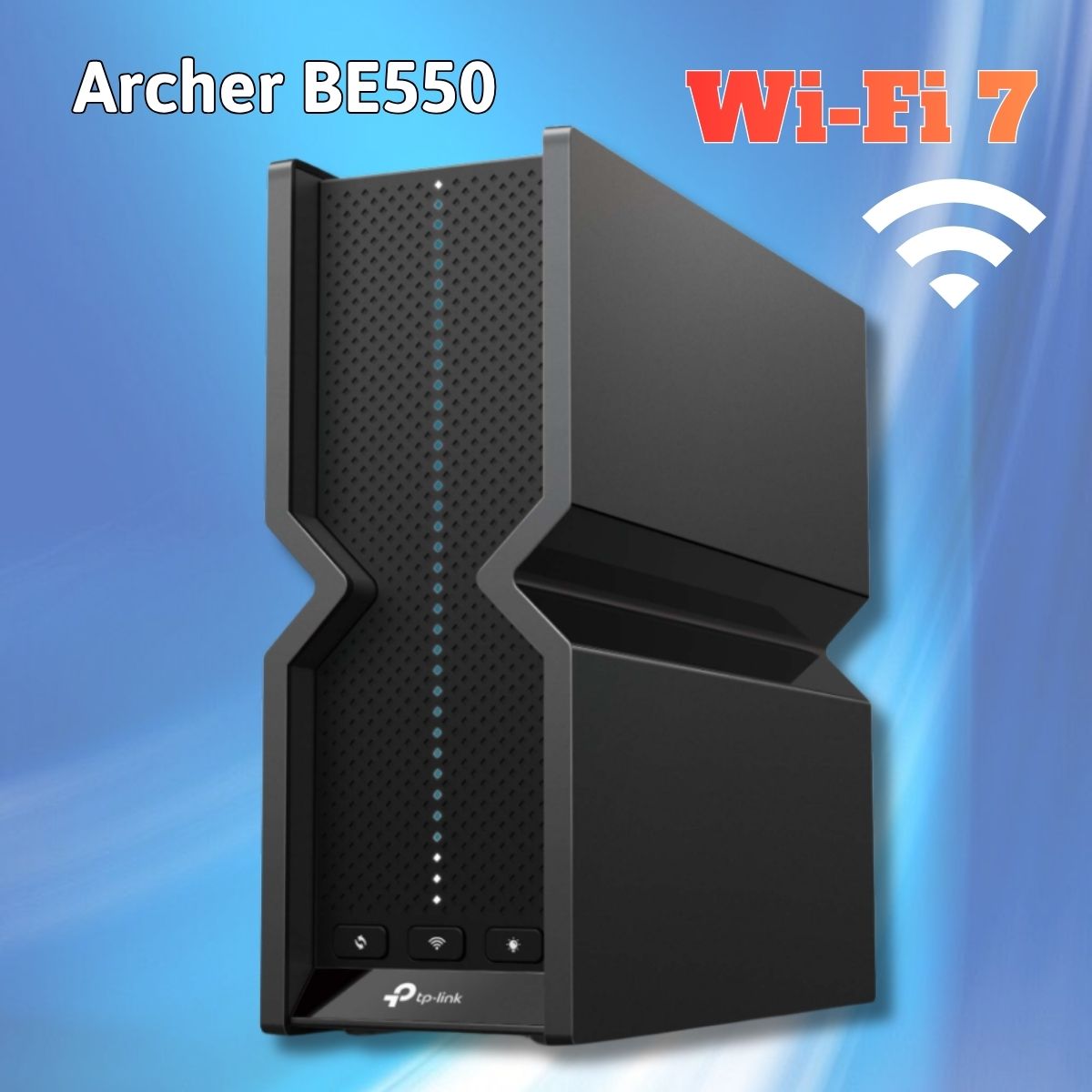 Bộ Phát Wi-Fi 7 TP-Link Archer BE550 5 cổng 2.5G, Tốc Độ 9214 Mbps, 6 Ăng-ten bên trong, Công nghệ Beamforming