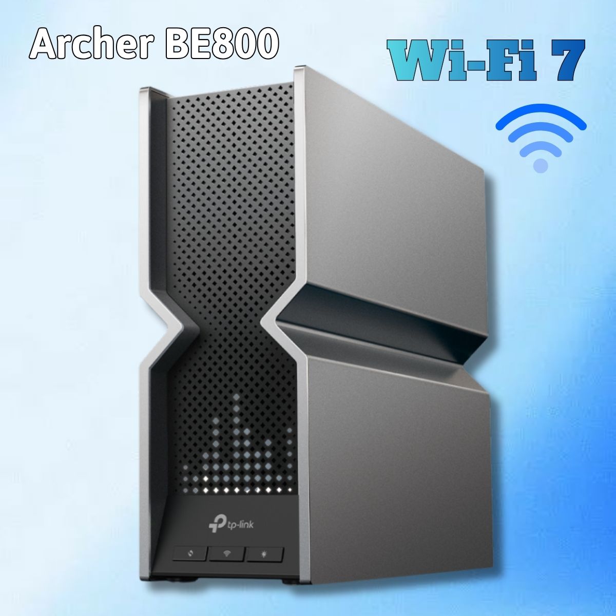 Router Wi-Fi 7 TP-Link Archer BE800 Tốc độ 19 Gbps, 8 Ăng-ten bên trong, Màn hình LED, Hai cổng 10G + Bốn cổng 2.5G
