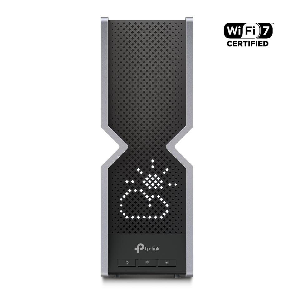 Router Wi-Fi 7 TP-Link Archer BE800 Tốc độ 19 Gbps, 8 Ăng-ten bên trong, Màn hình LED, Hai cổng 10G + Bốn cổng 2.5G