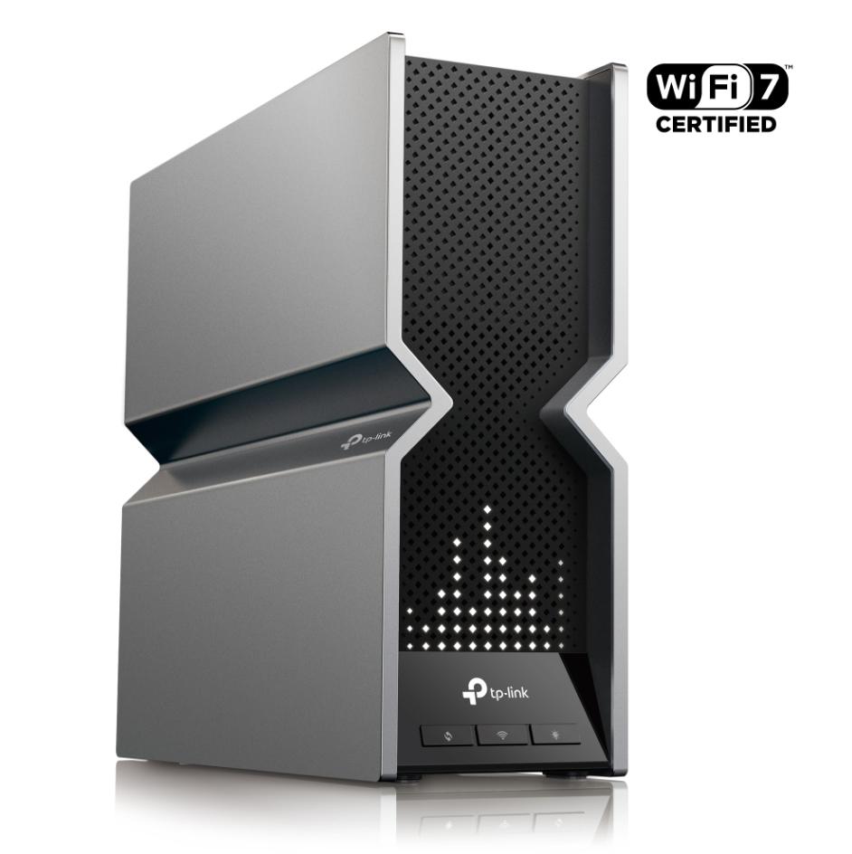 Router Wi-Fi 7 TP-Link Archer BE800 Tốc độ 19 Gbps, 8 Ăng-ten bên trong, Màn hình LED, Hai cổng 10G + Bốn cổng 2.5G