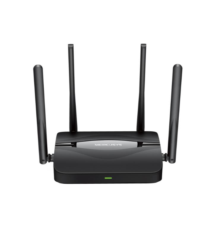 Mercusys MR25BE Router Wi-Fi 7 Băng tần kép BE3600, Tốc độ 3.6 Gbps Mbps, 4 Cổng Gigabit, 4 Ăng-ten đa hướng, Bảo Mật WPA3