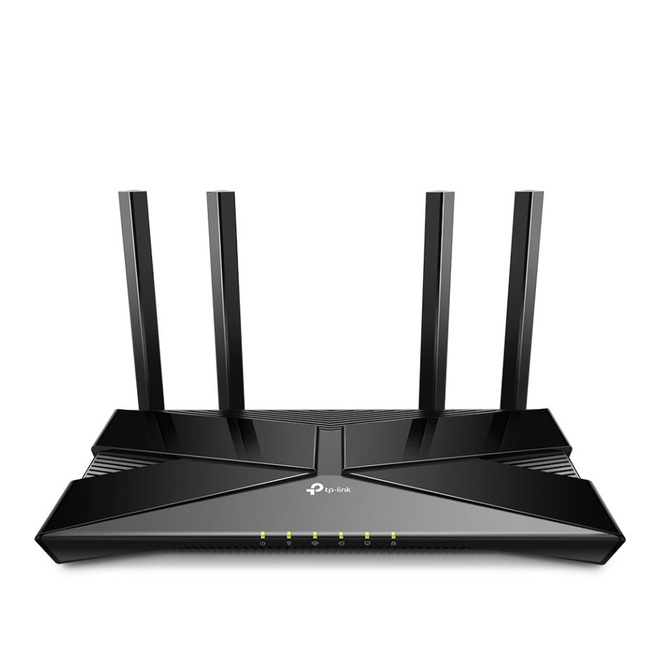 Router Wi-Fi 6 Gigabit TP-Link Archer AX53 Băng tần kép, Tốc Độ 3Gbps, 4 Ăng-ten ngoài độ lợi cao, Công nghệ Beamforming, Đièu khiển bằng điện thoại