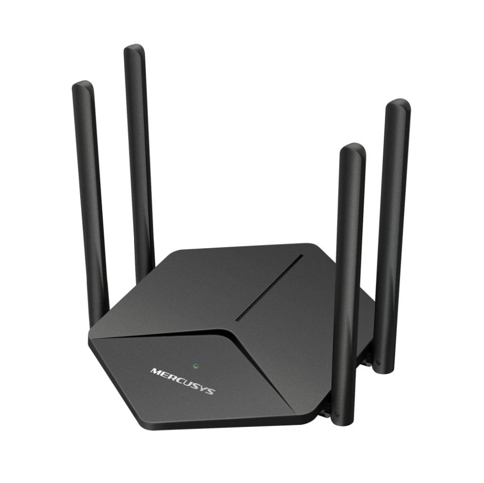 Router Wi-Fi 6 Băng Tần Kép AX2700 Mercusys MR78X 4 Ăng-ten, Kết nối có dây Gigabit, Giảm nhiễu, Hỗ Trợ WireGuard VPN, WPA3