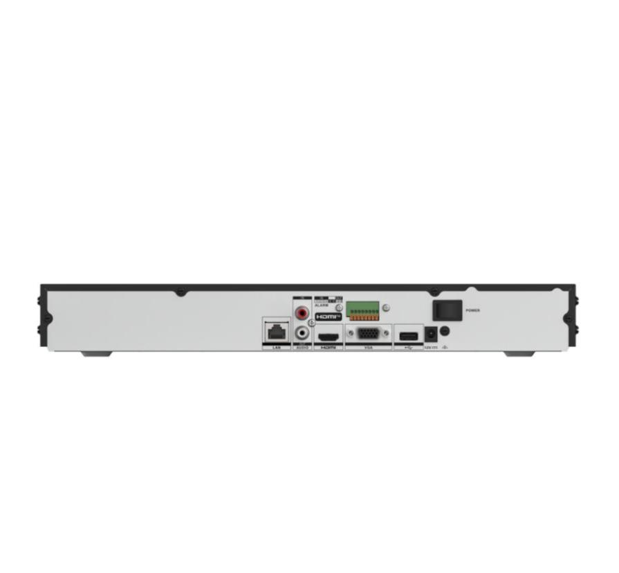 Đầu ghi hình AcuSeek Hikvision DS-7616NXI-K2/Vpro 16 kênh 1U, Tìm kiếm thông minh bằng mô tả, người và xe cộ, thú cưng, 2 Sata HDD