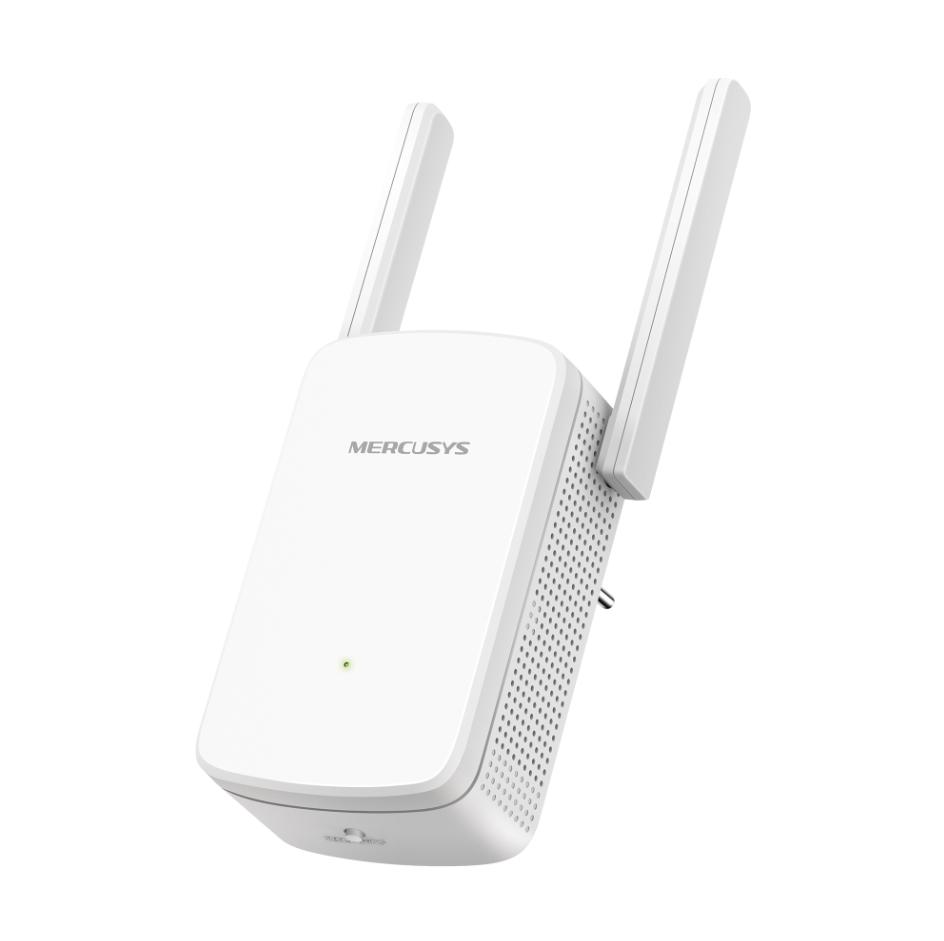 Bộ Mở Rộng Sóng Wi-Fi Mercusys ME12 N300 Tốc Độ 300Mbps, 2 Ăng-ten ngoài, Bảo Mật WPA3, Kiểm Soát Truy Cập