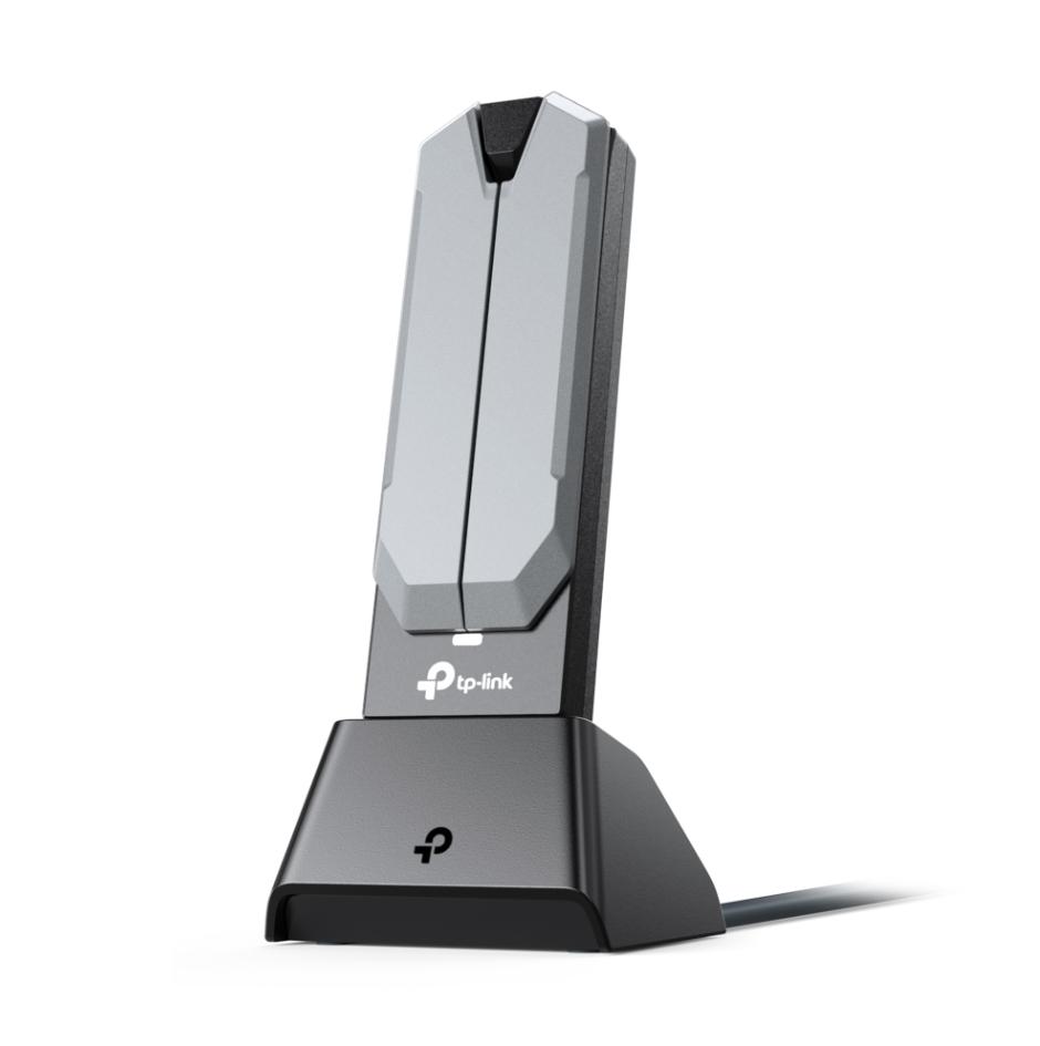 Bộ Chuyển Đổi USB Wi-Fi 7 TP-Link Archer TBE400UH Tốc độ 6500Mbps, Kết Nối USB 3.0, Wi-Fi 3 băng tần, Có Đế Cắm Nối Dài