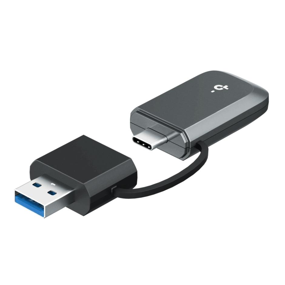 Bộ Chuyển Đổi USB Wi-Fi 7 Mini TP-Link Archer TBE230U Tốc Độ BE3600, Hỗ Trợ Cổng USB-C & USB-A, Cắm Là Chạy Cho Windows