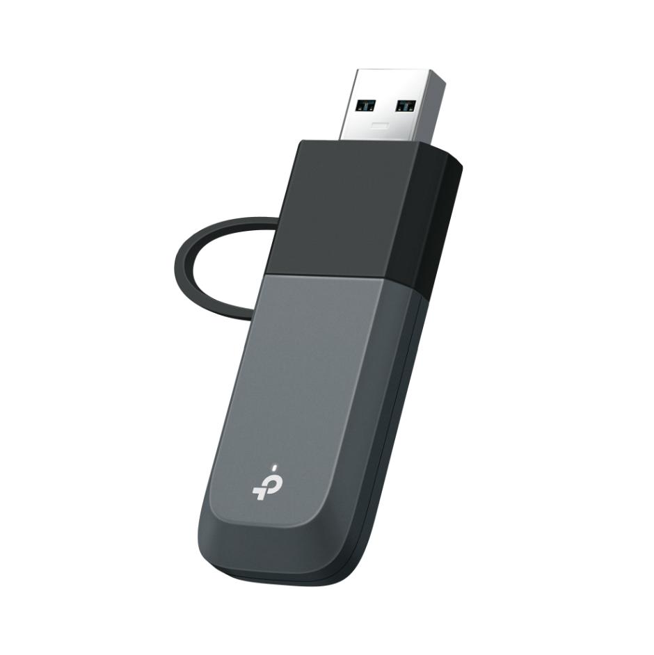 Bộ Chuyển Đổi USB Wi-Fi 7 Mini TP-Link Archer TBE230U Tốc Độ BE3600, Hỗ Trợ Cổng USB-C & USB-A, Cắm Là Chạy Cho Windows