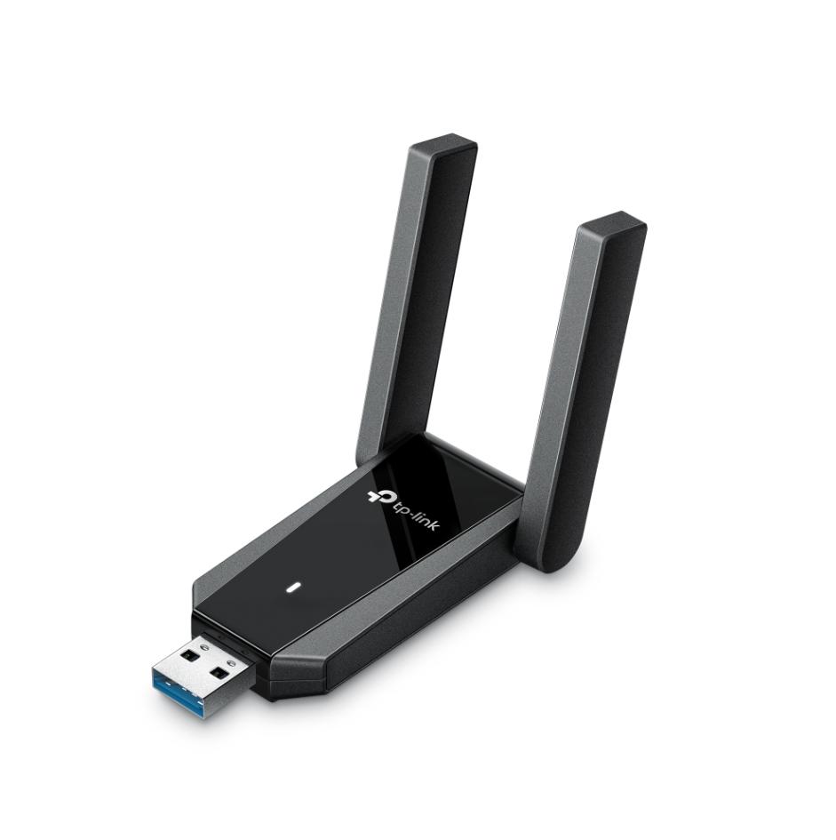Bộ Chuyển Đổi USB Wi-Fi Mini TP-Link Archer T5U Plus Tốc Độ 1300Mbps, 2 Ăng-Ten Xuyên Tường, Bảo Mật WPA3, Công nghệ Beamforming 