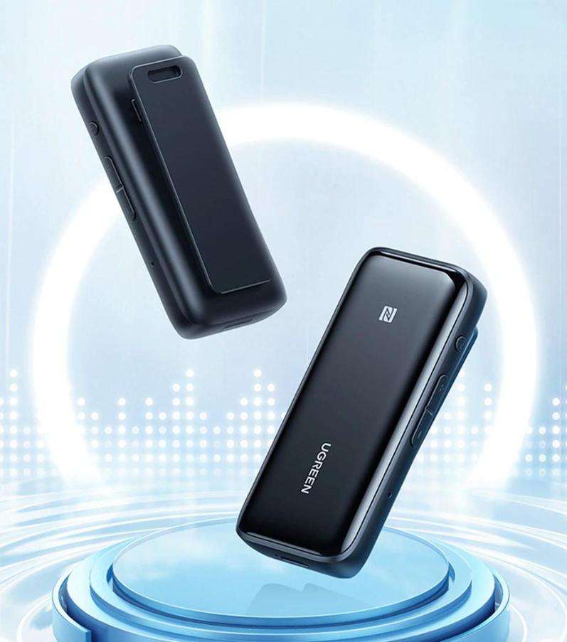 Bộ chuyển đổi Bluetooth 5.0 Ugreen 80895 CM402, Kết nối lên đến 100 mét, Receiver USB DAC 3.5mm