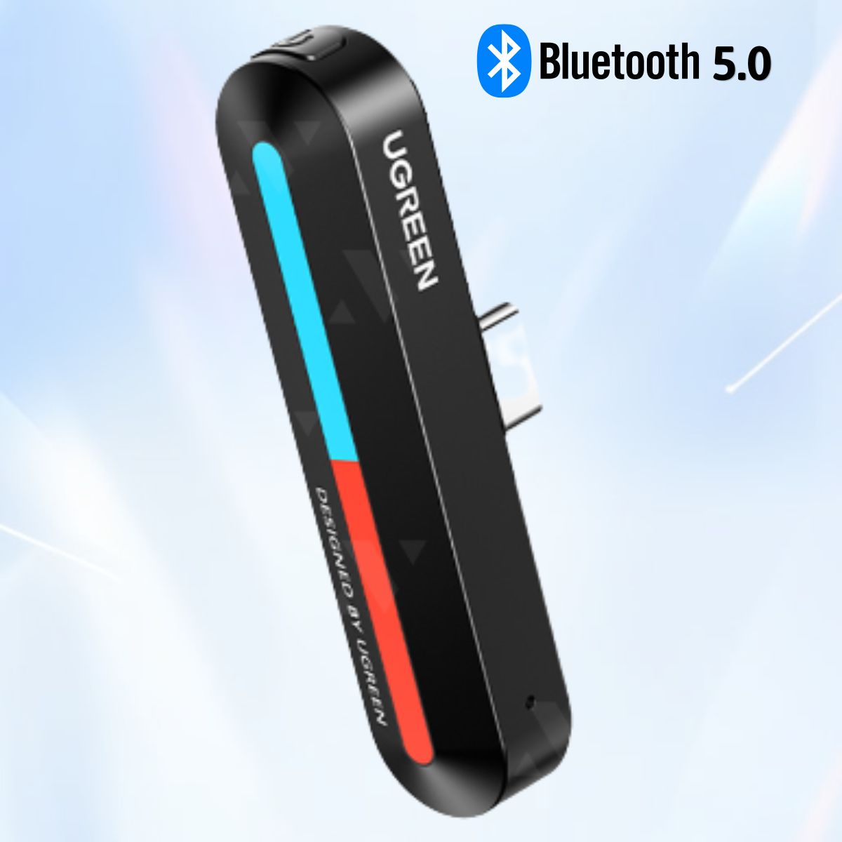 Bộ chuyển đổi Bluetooth 5.0 Ugreen 80894 CM399 Kết nối 10m, Không dây