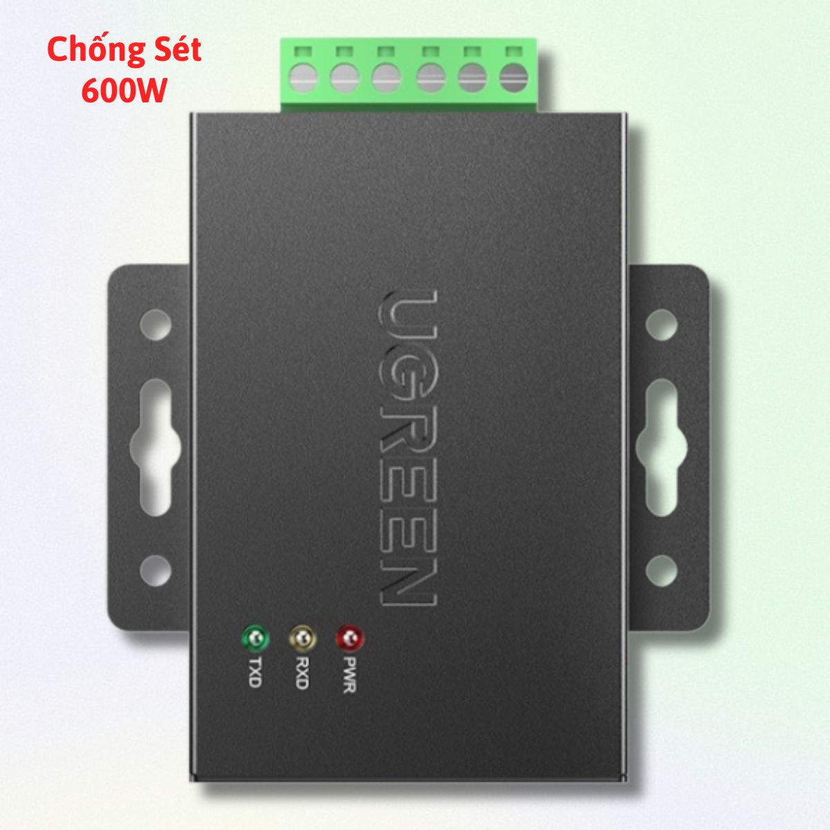 Bộ chuyển đổi RS485 Ugreen 80737 Xa 1200m, Tốc độ truyền 300bps-115,2kbps, Chống Sét 600W