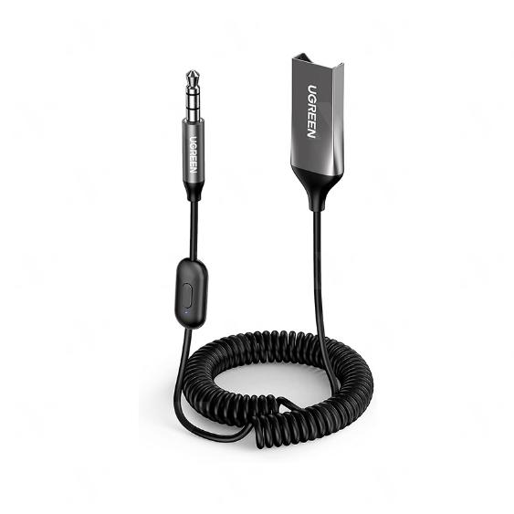 USB chuyển đổi âm thanh Bluetooth 5.0 Ugreen 70603 CM310 Bộ nhớ 32GB, Độ nhạy Micro -42dB