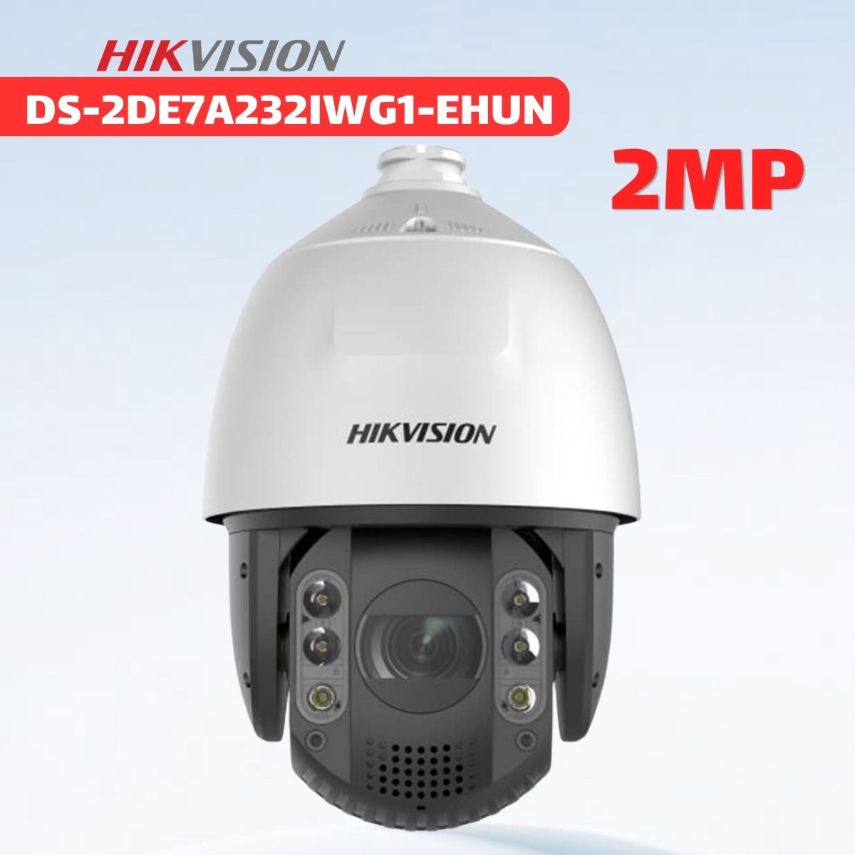 Camera IP 2MP Hikvision DS-2DE7A232IWG1-EHUN Đàm Thoại 2 Chiều Micro Kép & Loa, Hồng Ngoại 200m 