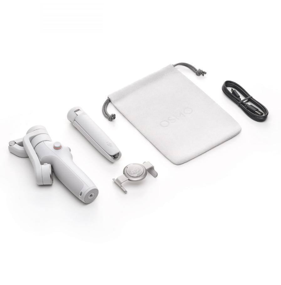 Gimbal Tay cầm chống rung DJI Osmo Mobile 6 ActiveTrack 5.0, Siêu Nhẹ 309g, Bánh Xe Điều Khiển, 3 Trục Gấp Gọn