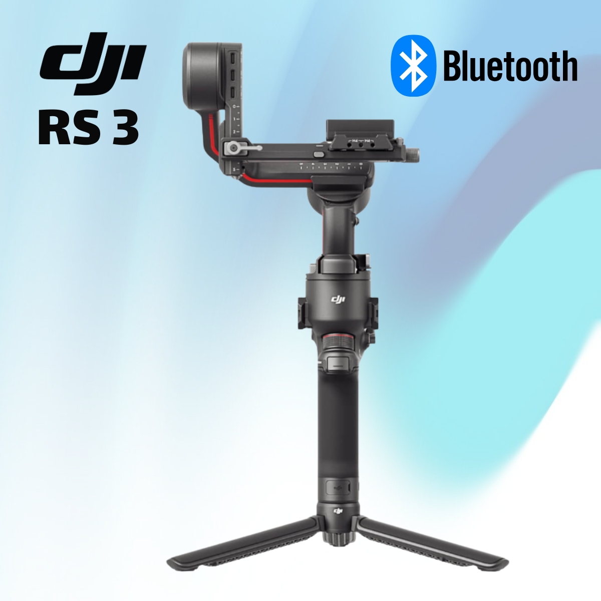 Gimbal chống rung DJI RS 3 Cảm ứng OLED 1.8 inch, Tải Trọng 3kg, Khóa Trục Tự Động, Kết Nối Bluetooth, Pin 12 Giờ