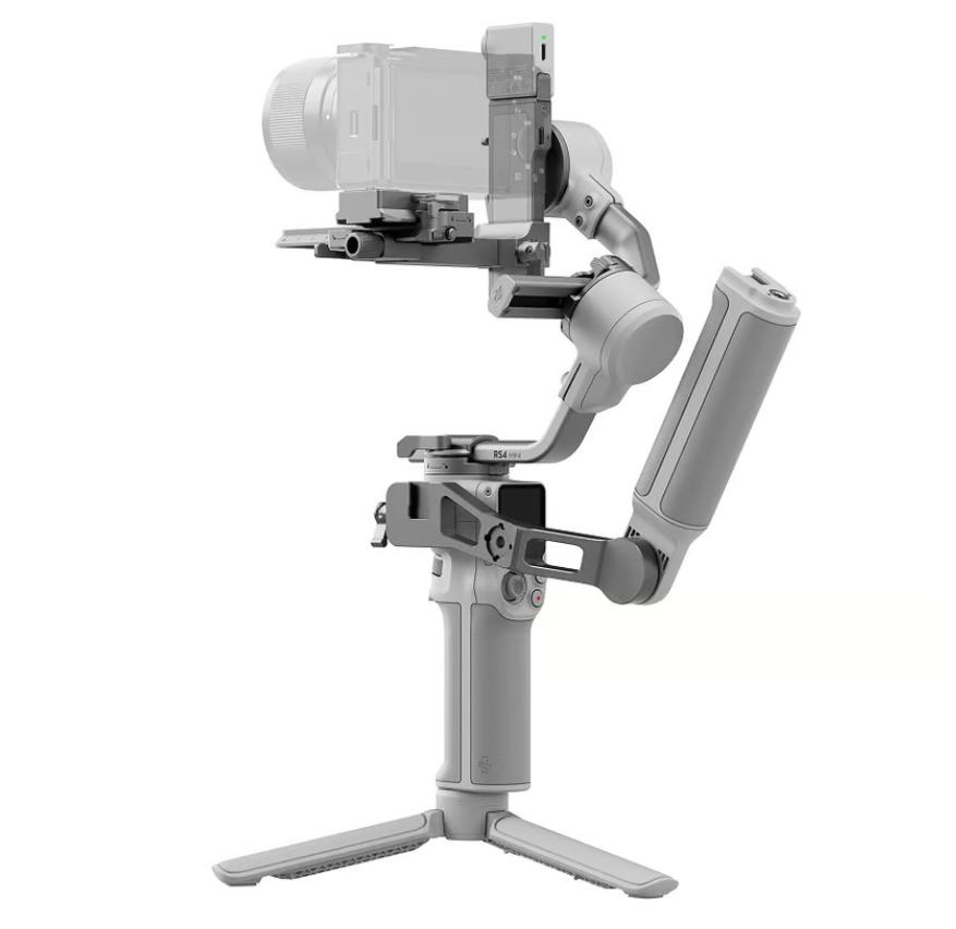 Thiết bị chống rung DJI RS 4 Mini Combo Màn hình cảm ứng OLED, Khóa trục tự động, Kết nối Bluetooth 5.1, Cổng sạc USB-C