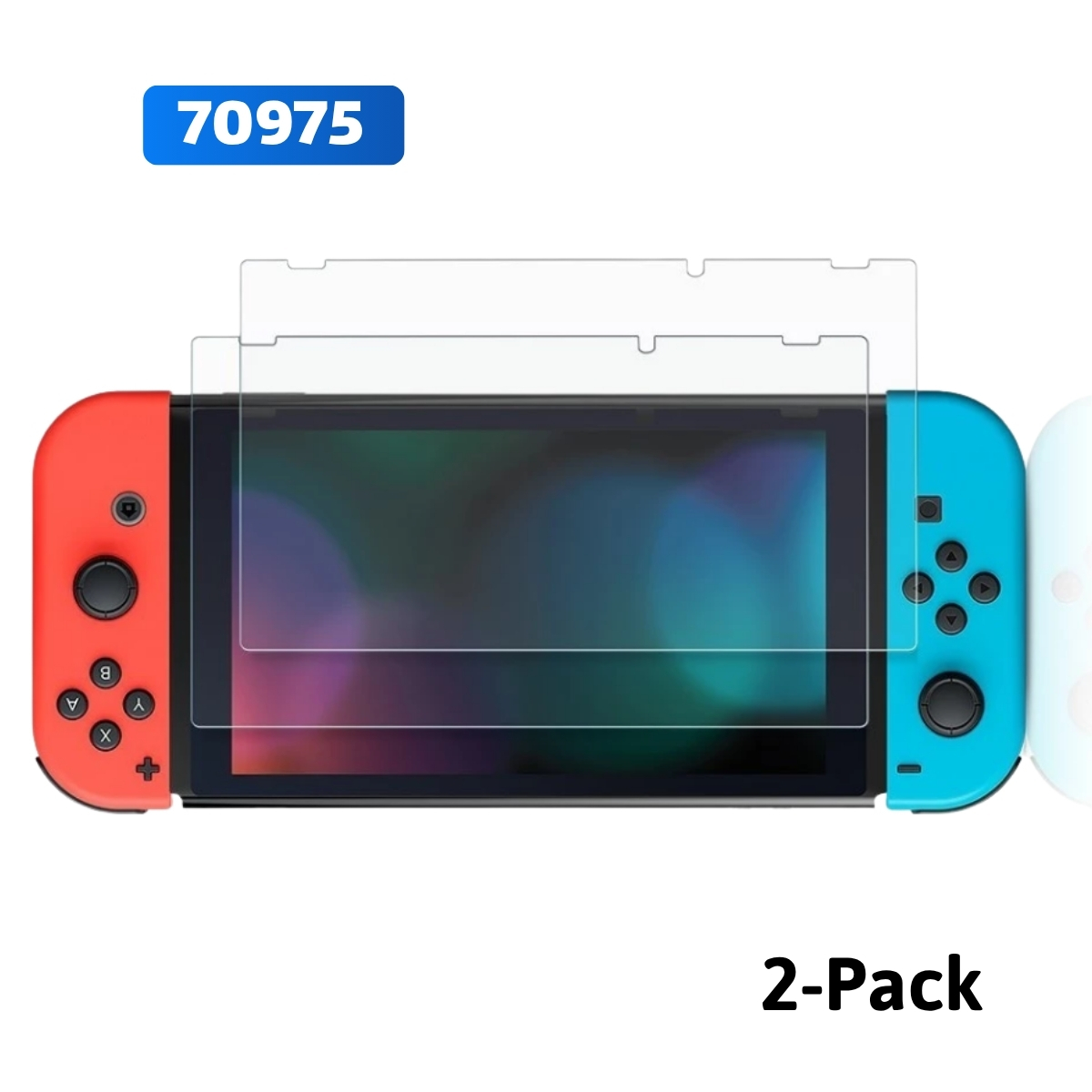 Nintendo Switch Lite 2 miếng Kính cường lực trong suốt cho máy game Ugreen 70975 độ cứng 9H SP139