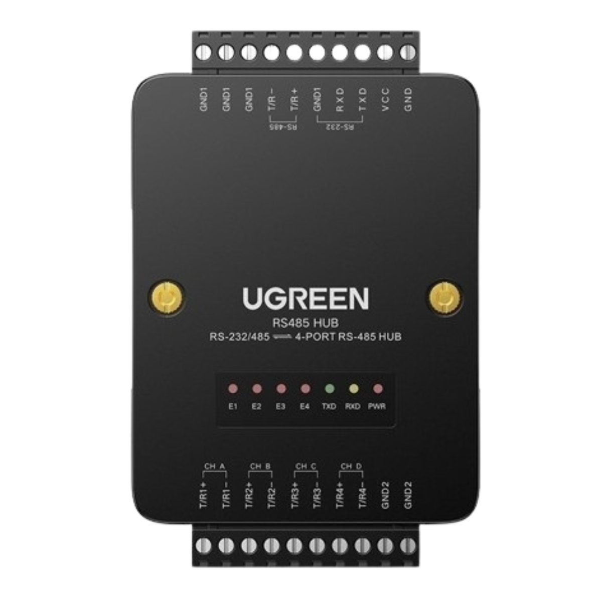 Bộ chia tín hiệu RS232/485 ra 4 cổng RS485 Ugreen 80114 Khoảng cách 1200M, Tốc độ 300bps-115 - 2Kbps