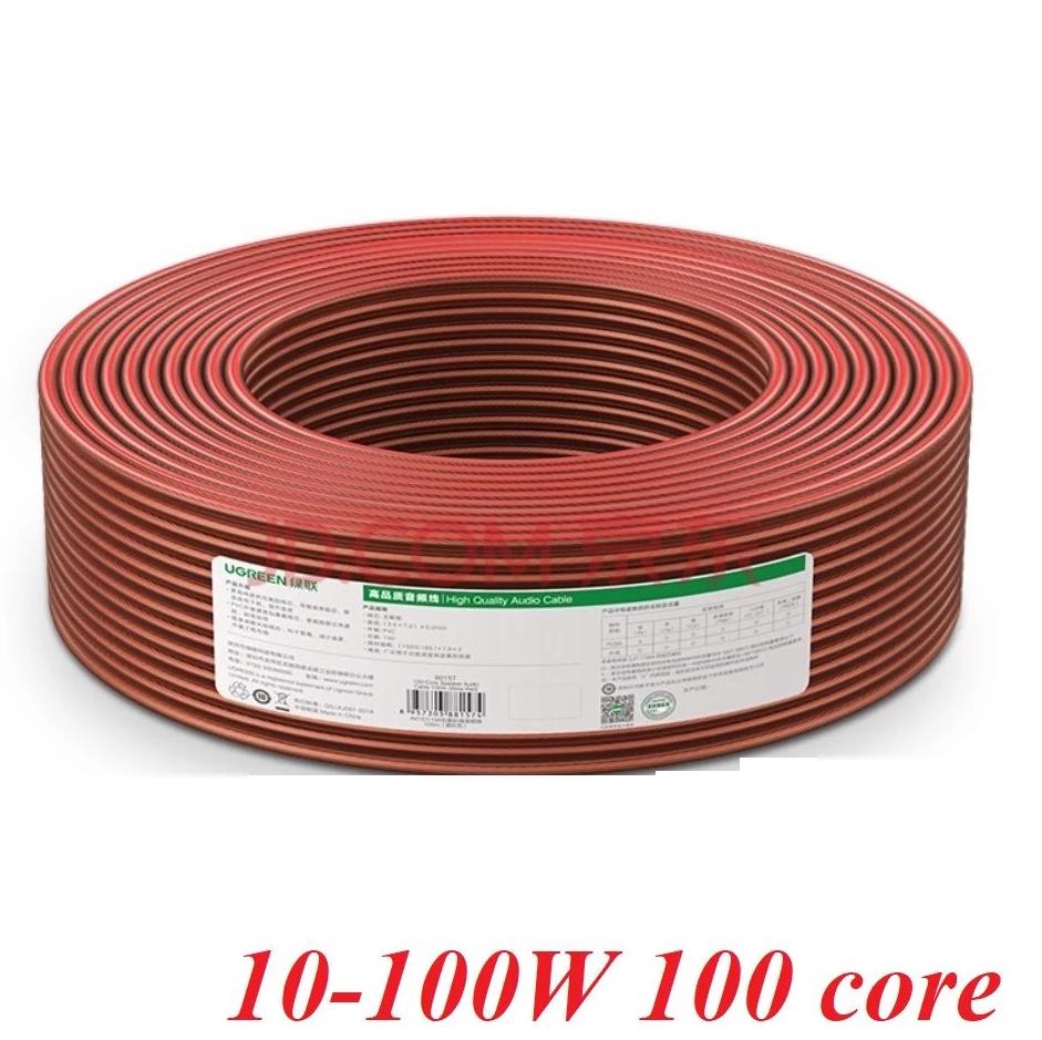 Cuộn cáp âm thanh Ugreen 80157 100m, 100 lõi / 2 sợi, Độ dày cáp 0.8 mm²