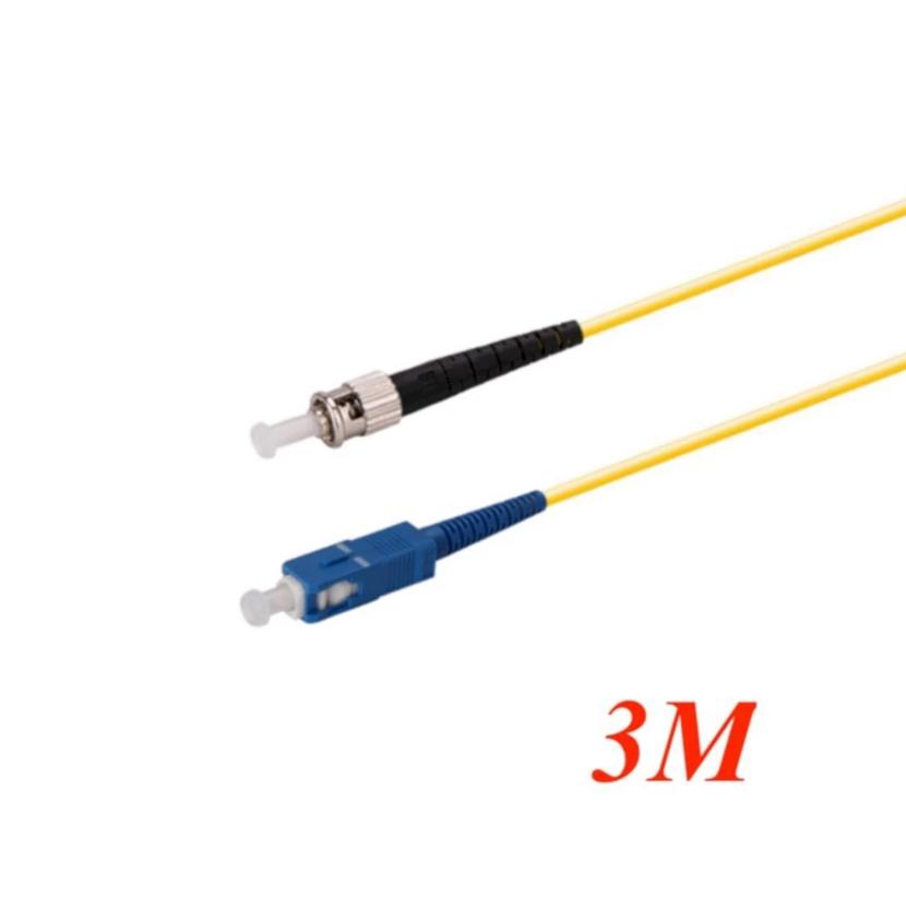 Cáp nhảy quang Single mode Simplex Fiber Ugreen 80320 dài 3M SC-ST Màu vàng NW226