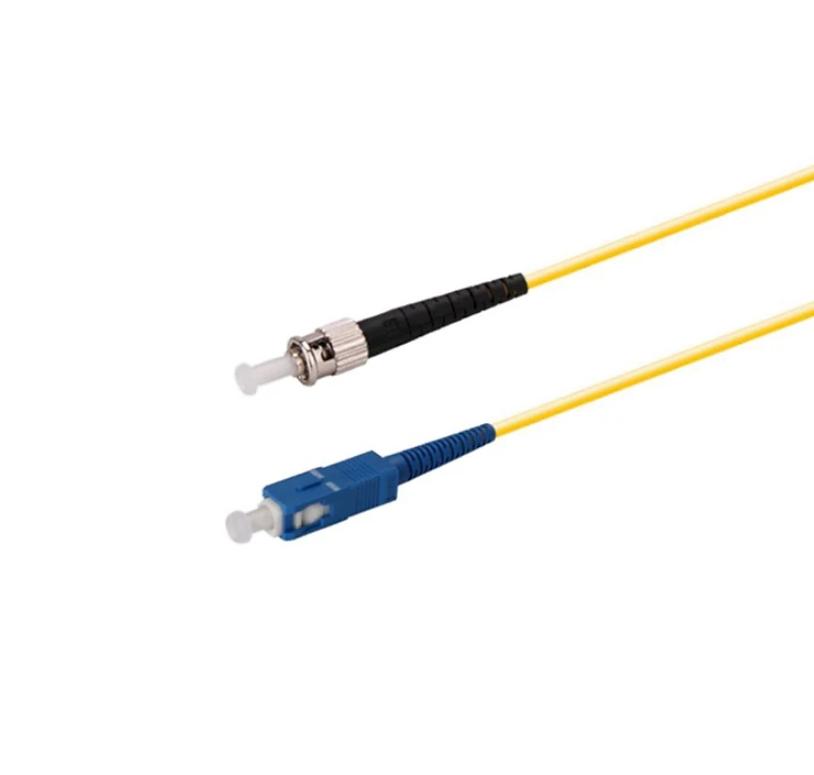 Cáp nhảy quang Single mode Simplex Fiber Ugreen 80321 5M SC-ST Màu vàng, Vỏ PVC
