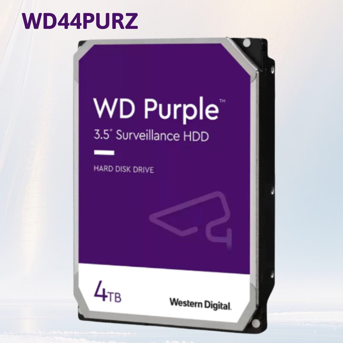 Ổ cứng camera Western Digital Purple 4TB WD44PURZ 3.5Inch/ 5400rpm/ 128 MB/ SATA3
