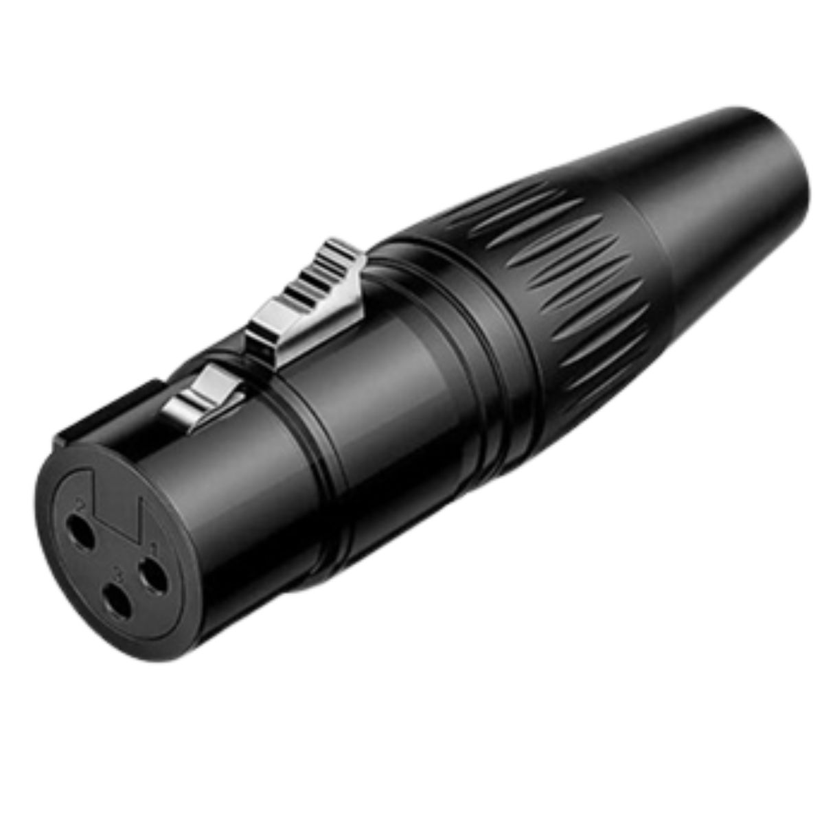 Đầu jack hàn canon âm XLR Ugreen 80440 Chất liệu PVC + ABS + kẽm, Chống Oxy hóa
