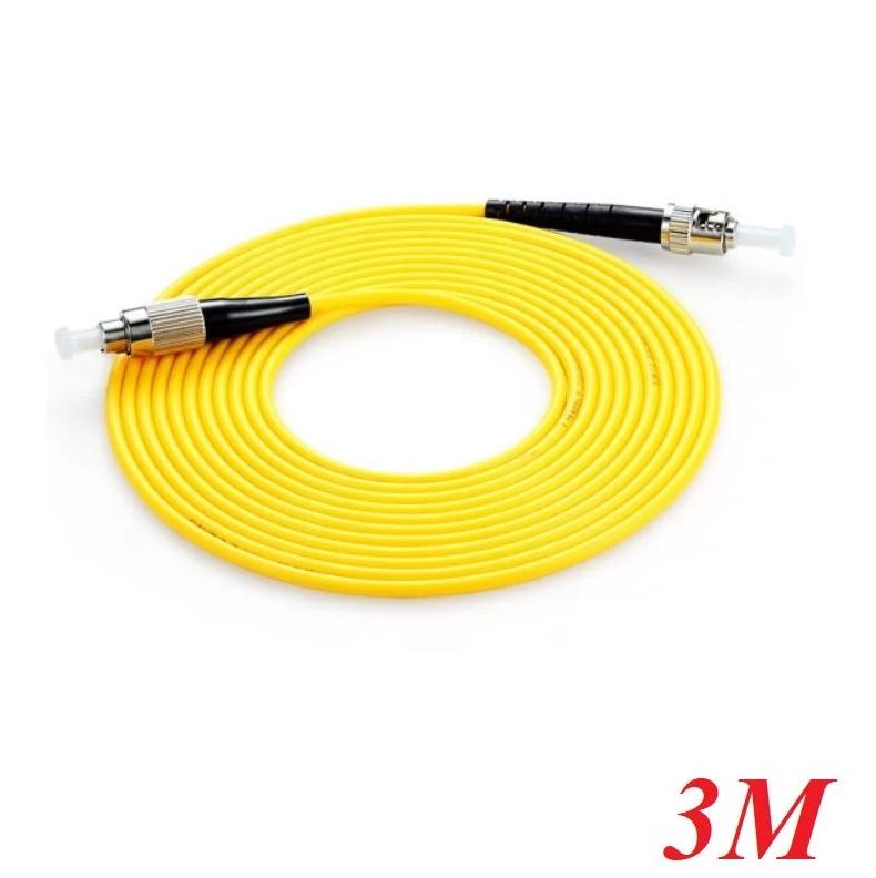Cáp nhảy quang Single mode Duplex Fiber Ugreen 80500 dài 3M FC-ST Màu vàng NW230