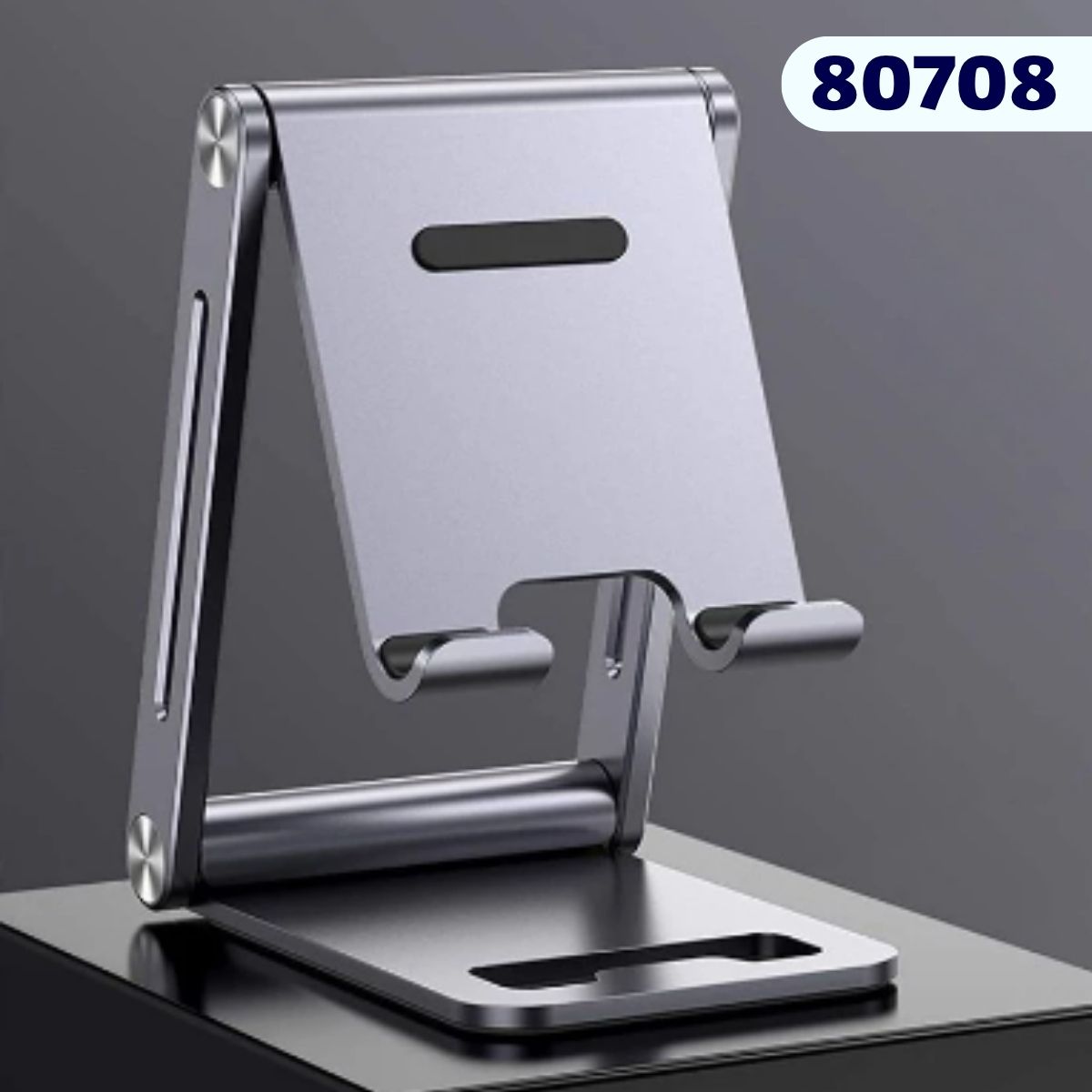 Giá đỡ Điện Thoại để bàn Ugreen 80708 Màu Trắng, Tương thích điện thoại 4.7 - 7.2 inch, Khung kim loại