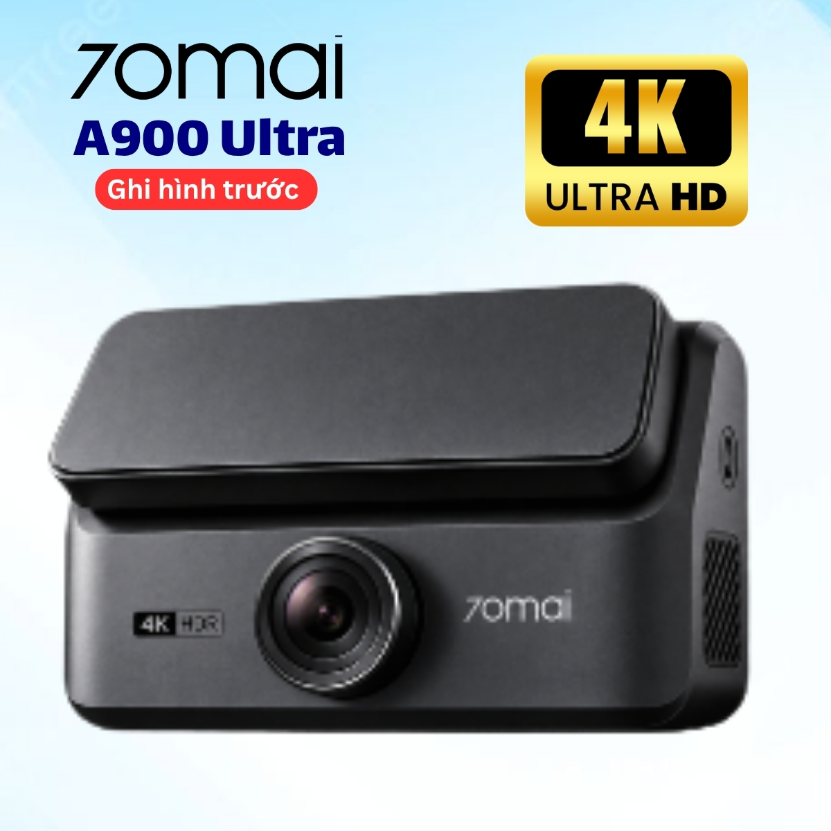 Camera hành trình Ghi hình trước 70mai A900 Ultra 4K, Cảm Biến Sony Starvis 2, Tích hợp GPS, Giám sát đỗ xe