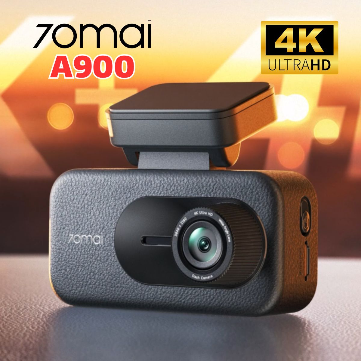 Camera hành trình ghi hình trước 70mai A900 Giám Sát Đỗ Xe 24H & Ghi Hình Khẩn Cấp (G-Sensor), Nguồn siêu tụ điện