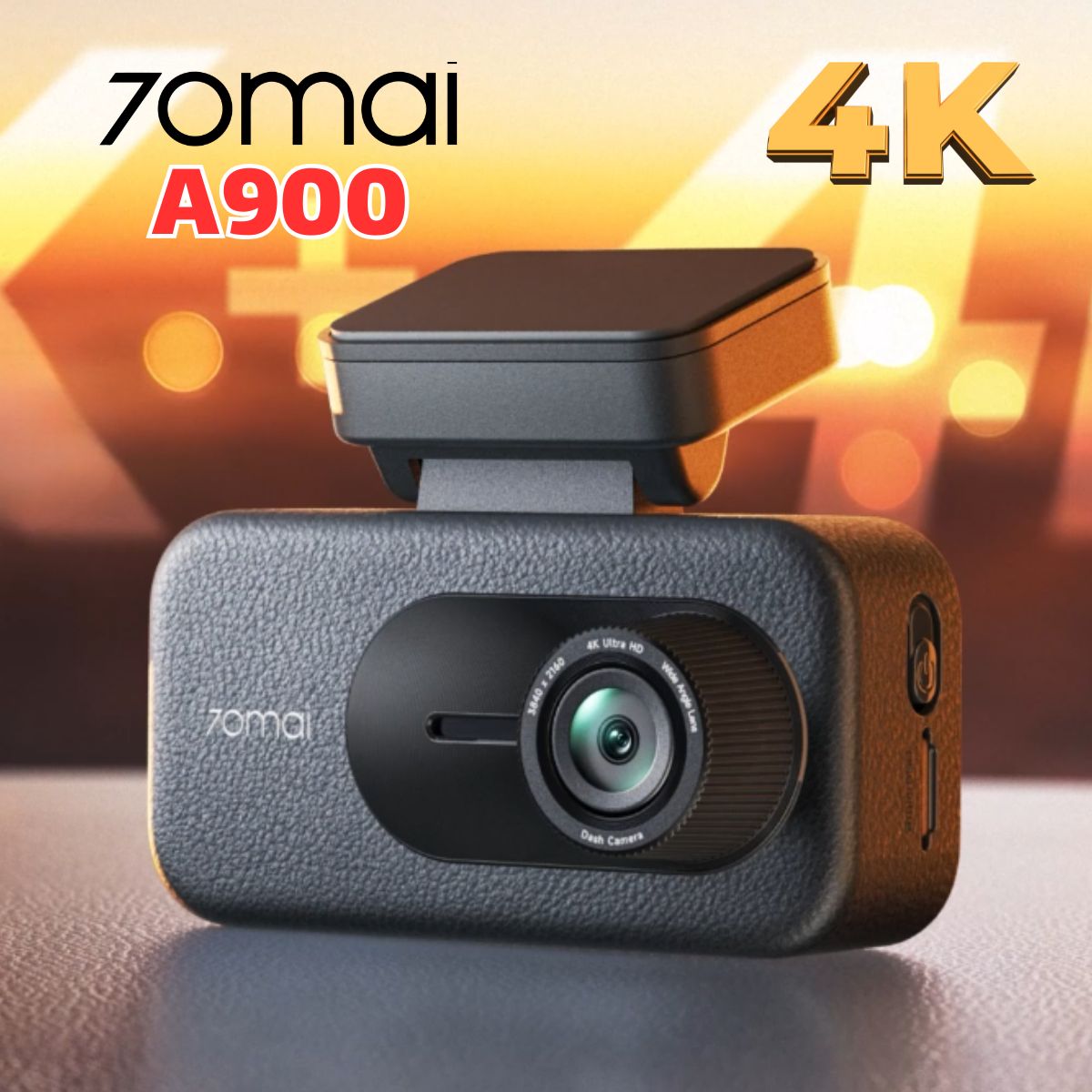 Camera hành trình ghi hình trước 70mai A900 Giám Sát Đỗ Xe 24H & Ghi Hình Khẩn Cấp (G-Sensor), Nguồn siêu tụ điện