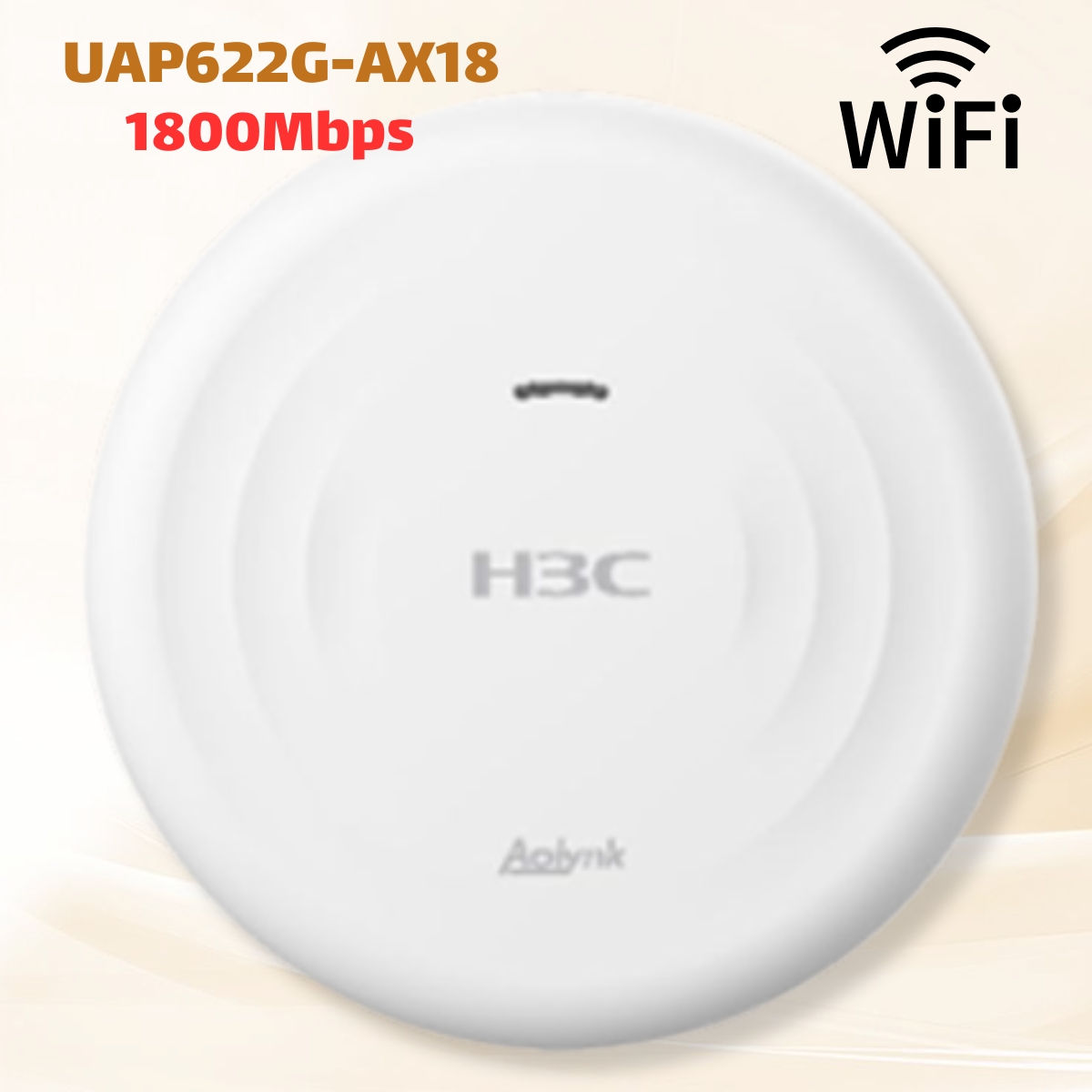 Bộ phát Wifi H3C AOLYNK UAP622G-AX18 Tốc Độ 1800Mbps, Quản Lý Cloud, Wi-Fi 6