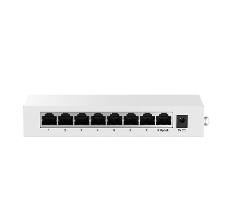 Switch 8 Cổng Gigabit H3C Aolynk ES100-8G 8 Cổng 1000Mbps, Băng thông 16Gbps, Chống Sét 6kV