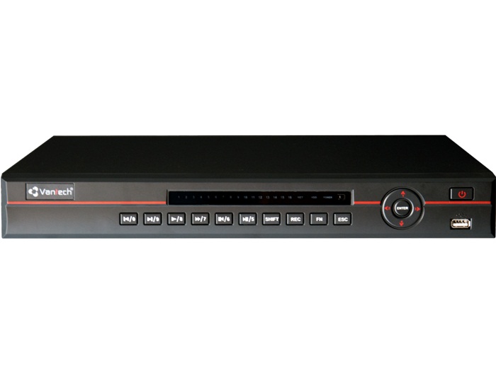 Đầu ghi Vantech VP-851CVI 8 kênh HD 1080P, 1 sata, Cloud P2P, ngõ ra xem hình HDMI & VGA (iDMSS)