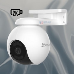 Camera Wifi EZVIZ H8X 4MP ban đêm có màu, Đàm Thoại 2 Chiều, Quan Sát 360°