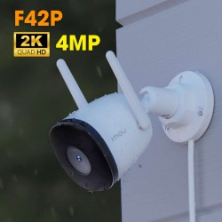 Camera không dây ngoài trời IMOU IPC-F42P Độ phân giải 4,0MP, cảnh báo chuyển động, tính năng Wifi Hotspot