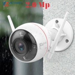 Camera an ninh wifi EZVIZ C3W Pro 2Mp Color NightVision đèn flash và còi cảnh báo, âm thanh nói chuyện 2 chiều