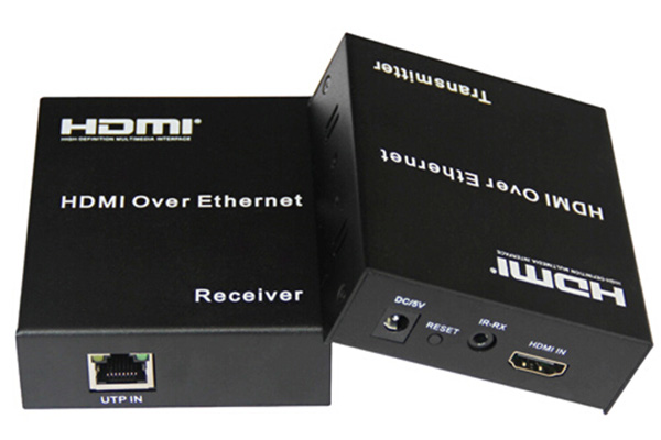 Bộ kéo dài tín hiệu HDMI 120m bằng mạng Lan nội bộ Full HD 1080P, 1 truyền kết hợp nhiều cái nhận