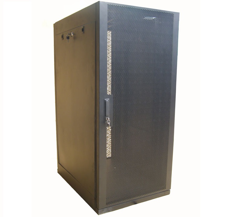 Tủ rack mạng 27U-D800 ECP-27U800-B Rack cabinet Cửa lưới trước sau