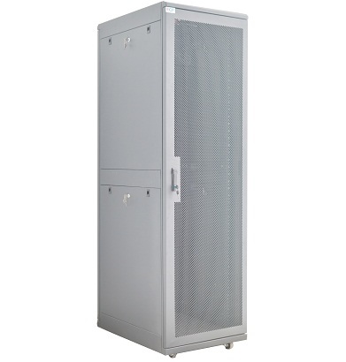 Tủ rack mạng 32U-D1000 Rack cabinet ECP-32U1000-B Cửa lưới trước sau
