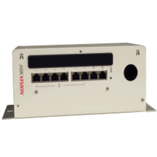 Bộ cấp nguồn HIKVISION DS-KAD606 phân phối tín hiệu Video/Audio 8 cổng RJ45