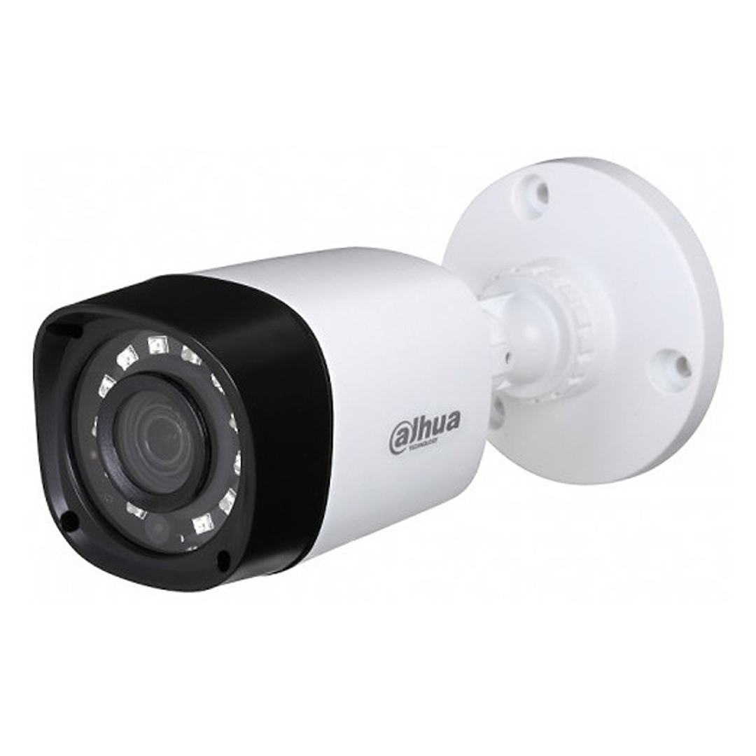 Camera Dahua HAC-HFW1000RP 1.0 Megapixel, IR 20m, F3.6mm, OSD Menu, vỏ plastic IP67, Camera 4 in 1