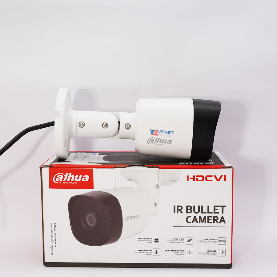Camera Dahua HAC-B2A21P 2.0 Megapixel, IR 20m, F3.6mm, vỏ kim loại