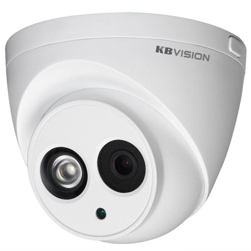 Camera kbvision KX-S2004CA4 2.0 Megapixel, IR 50m, F3.6mm góc nhìn 87 độ, Mic trên camera, Night Breaker