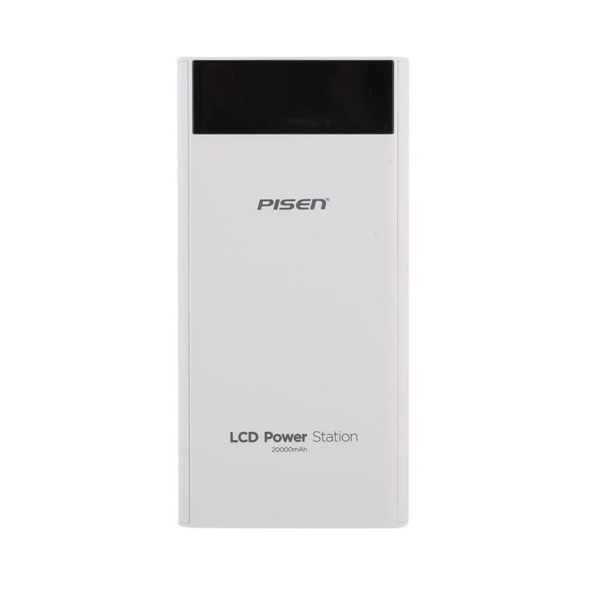 Pin sạc dự phòng PISEN 20000mAh đèn led hiển thị phần trăm Pin