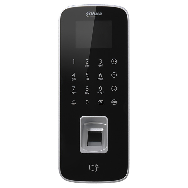 Bộ kiểm soát cửa độc lập Dahua ASI1212D-D 1 cửa, phím bấm cảm ứng, màn hình LCD, xác thực bằng thẻ, vân tay, mật khẩu hoặc kết hợp